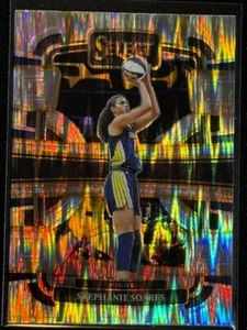 Stephanie Soares - 2024 Panini Select WNBA Concourse Flash Prizm #7 WINGS - Picture 1 of 2