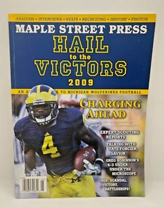 Michigan Football program collectibles Hail to the Victors 2009 - Picture 1 of 2