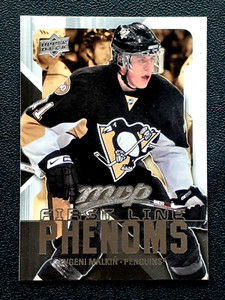 EVGENI MALKIN 2008-09 UPPER DECK MVP FIRST LINE PHENOMS 08-09 NO FL4       31936
