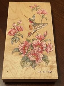 Large Carolyn Shores Wright Hummingbird stamp Stamps Happen, Inc