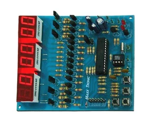 6 Digit Digital Clock Stopwatch Pre Assembled Big Digit Display UK Stock - Picture 1 of 1