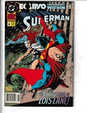 Superman #4 Dc Comic1992 Annual Eclipso