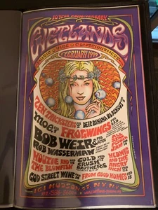 Wetlands 10th Anniversary Poster - Bob Weir Moe & More - 1999 NYC 11x17 - MINT - Picture 1 of 1