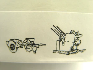Dt. 2cm Flak Vierling 38 m. Anhänger - Preiser Militär Bausatz 1:87 - 16582 #E - Picture 1 of 1