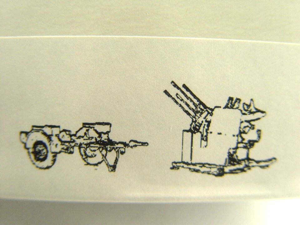 Dt. 2cm Flak Vierling 38 m. Anhänger -  Preiser Militär  Bausatz 1:87 - 16582 #E - Image 1 of 1