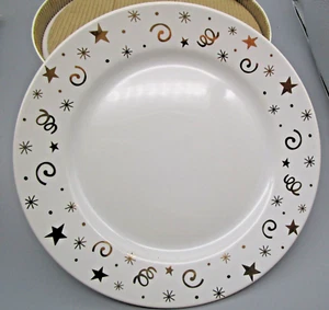 THE PAMPERED CHEF~NIB 1996 Set of 4 CELEBRATION 8" Dessert Appetizer Plates - Picture 1 of 5