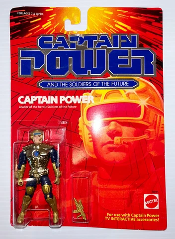 Mattel Captain Power Captain Power MOC. Toys Of The Future! Cover