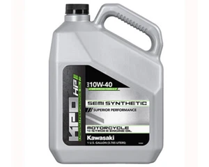 Kawasaki KPO Semi Synthetic Motorcycle 4 Stroke Engine Oil Gallon 10W40 K61021- - Picture 1 of 1