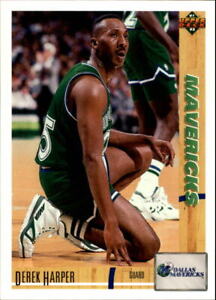 1991-92 Upper Deck Dallas Mavericks Basketball Card #137 Derek Harper