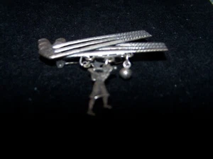 Cute Lady Golfer Unbranded Brooch - Picture 1 of 1