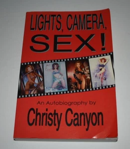LUMIÈRES CHRISTY CANYON, APPAREIL PHOTO, SEXE ! Livre de couverture de canapé 2 ND ED SIGNÉ - Photo 1/5