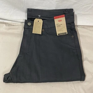 Levi's 541 Athletic Taper W\Stretch Jeans Faded Gray Mens Sz 33x30 RT$69.50 NWT - Picture 1 of 4