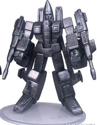 Transformers SCF PVC Pewter Plastic Act 6 Thrust TAKARA ‘02 Foto 1 de 3