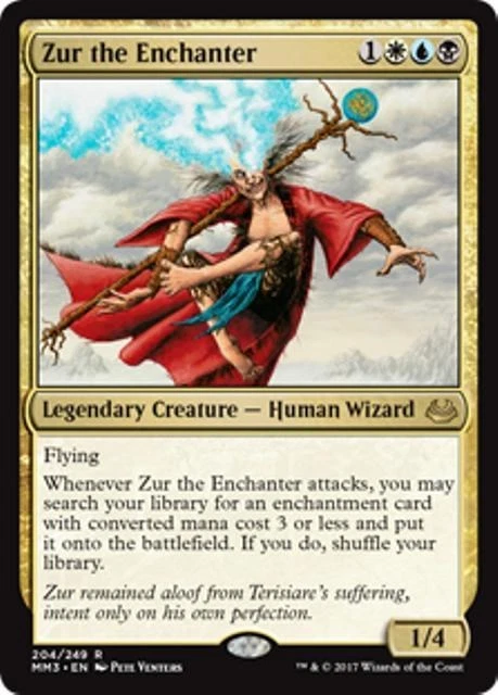 MTG - ZUR THE ENCHANTER - Modern Masters 2017 (R) - Image 1 of 1