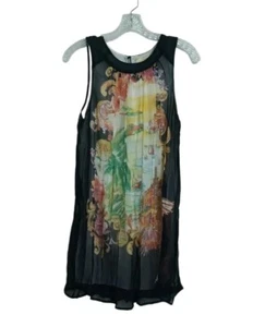 Moulinette Soeurs Sleeveless Women's Silk Mini Dress Size 8 Petite - Picture 1 of 7