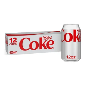 Diet Coke, 12 fl oz, 12 Pack - Picture 1 of 3