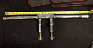 Harley 26-inch Drag Bars and Risers Shovelhead Superglide Chopper Bobber #8704 - Picture 1 of 3