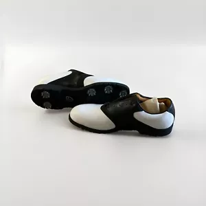 Nike Duracomfort Air Accel Lite Golf Shoes Men's 10 New White & Black NIB - Picture 1 of 4