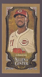 2024 Topps Allen & Ginter Hunter Greene #303 Mini Gold Border - Picture 1 of 2