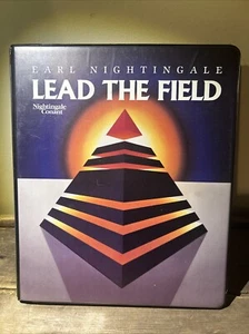 Lead The Field by Earl Nightingale Paperback Book W/5 Cassette Tapes - Picture 1 of 5