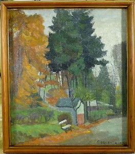 CARL HEDELAIN! WALDLANDSCHAFT. - Bild 1 von 4