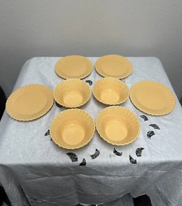 Crate&Barrel Desert Bowls and Plates - Picture 1 of 7