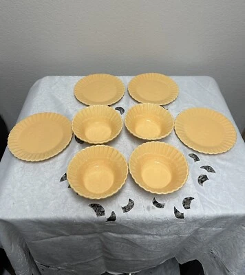 Crate&Barrel Desert Bowls and Plates - Image 1 of 4