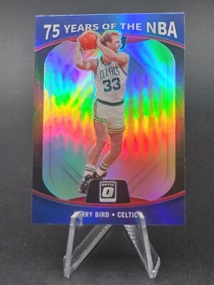 Larry Bird 2021-22 Panini Donruss Optic 75 Years of the NBA Boston Celtics #36 - Image 1 of 2