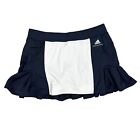 Adidas by Stella McCartney Barricade Navy Blue White Tennis Athletic Skirt