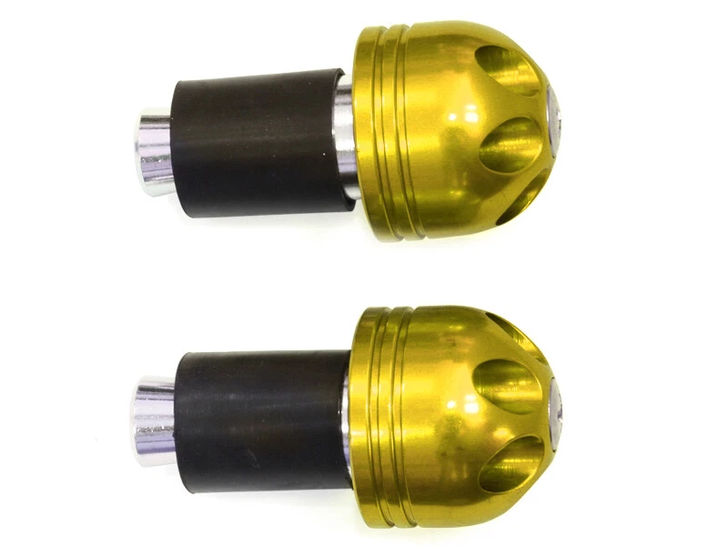 SD12-0175 STABILIZZATORI MANUBRIO TRAFORATO alluminio oro codulo 14/19 univer. - Immagine 1 di 1
