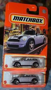 Matchbox 2010 MINI COOPER S CABRIO # 52 OF 100  Lot of 2 NEW - Picture 1 of 6