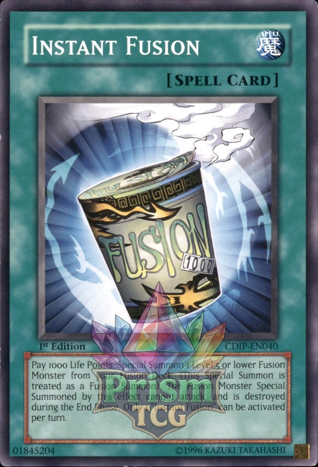 1st Ed Instant Fusion CDIP-EN040 Yugioh - Image 1 of 1
