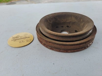 64-79 雪佛兰 GMC Balancer 曲轴滑轮 3751232 单个 3911013 BW V8 原始设备制造商 — 第 1/4 张图片