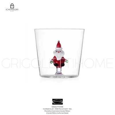 ICHENDORF MILANO Ichendorf Natale 2024 - Woodland Tales - Tumbler Babbo Natale Bicchiere