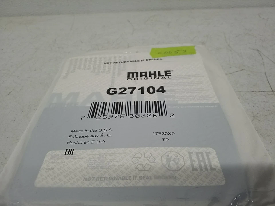 Juntas y sistemas de sellado Mahle Original G27104 - Junta de montaje de carburador Foto 1 de 4