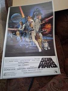 Star Wars  1977 Movie Poster 24" x 36" PTW531 Litho,portal Publication  - Picture 1 of 8