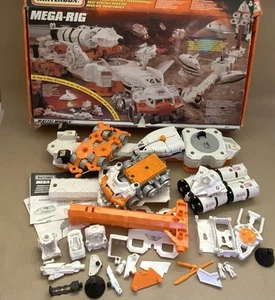 Juego de vehículos base espacial Matchbox Mega Rig 1998 de colección en caja - Imagen 1 de 7