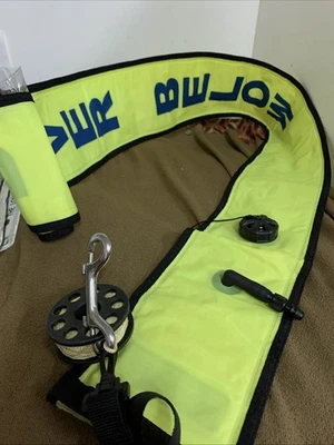 6 foot Surface Maker Buoy with Reel Diver Below Scuba - Image 1 of 4