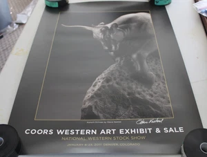 NATIONAL WESTERN STOCK SHOW ART EXHIBIT 2011 POSTER signed by Steve Kestrel - Picture 1 of 5