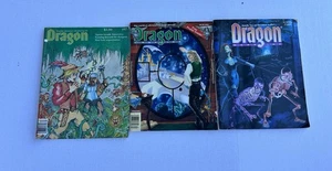 The Dragon Magazine Three Issues 87, 159, 198 Lot - Picture 1 of 8
