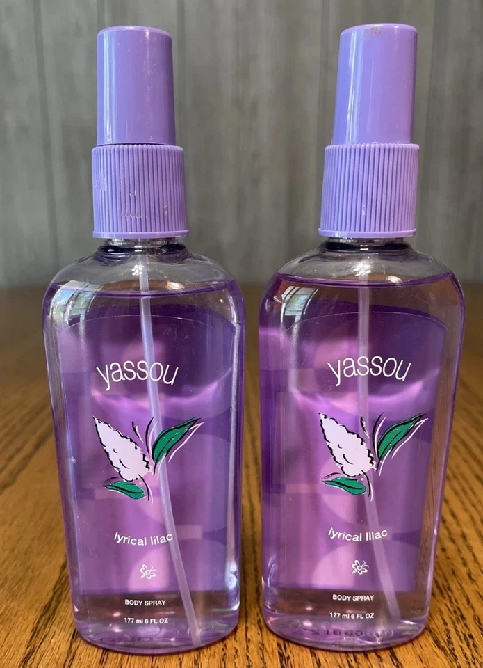 2 AVON Yassou Spray Corporal Lírico Lila 6oz. NUEVO NOS Foto 1 de 1