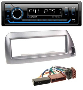 Blaupunkt Bluetooth USB DAB MP3 Autoradio für Ford Ka bis 2008 silber-metallic - Bild 1 von 8