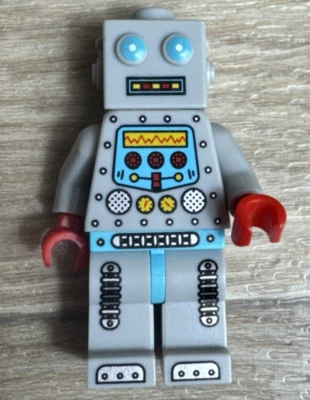 Lego CLOCKWORK ROBOT Series 6 Collectible Minifigure 8827 CMF col087 droid - Image 1 of 2