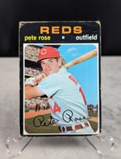 Pete Rose 1971 Topps Baseball Card Cincinnati Reds