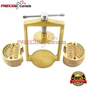 Dental Laboratory Spring Compressor With 2 Brass Denture Flask DN-2318 - Picture 1 of 3