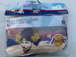 LA Lakers Bleacher / FuzzHead Wig - One Size - Official NBA Product - NIB - Picture 1 of 2