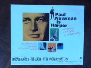 Original book illustration - Movie Poster - PAUL NEWMAN IS HARPER - Picture 1 of 1