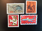 Briefmarken 82 Fossilien, Franz Von Taxis, Vogelfluglinie, 50 J. Luftpostverkehr