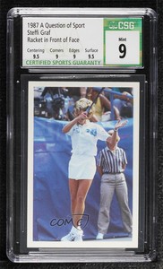 1986-87 A Question of Sport Game Steffi Graf CSG 9 Mint