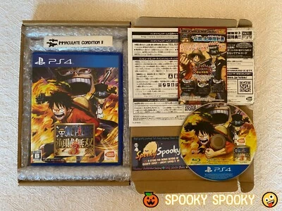 One Piece Kaizoku Musou 3 Sony PS4 PLJM-80059 - NTSC-J Japan Immaculate CIB - Image 1 of 4